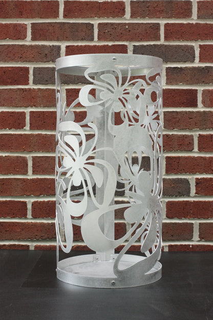 Flower Skirt Butterflies Planter – Metal Flower Pot Holder for Garden