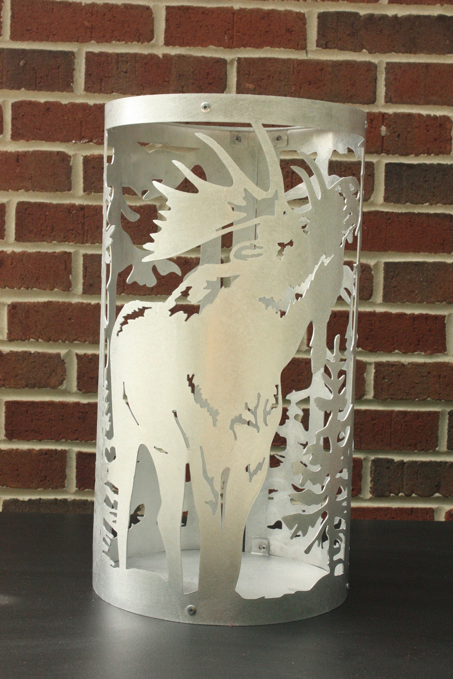 Moose Flower Pot, Animal Plant Stand, Flower Skirt Planter