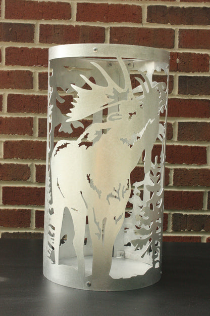 Moose Flower Pot, Animal Plant Stand, Flower Skirt Planter