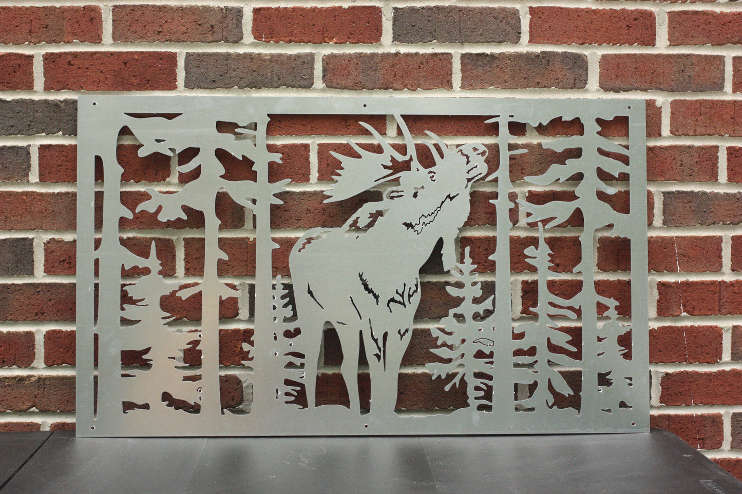 Moose Flower Pot, Animal Plant Stand, Flower Skirt Planter